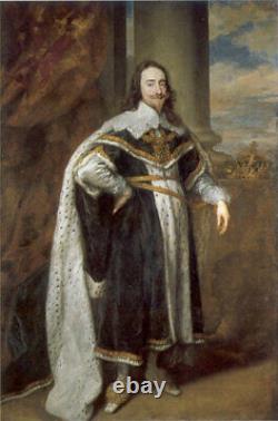 1625-1649 Great Britain England Charles I Stuart AV Crown VF VERY SCARCE
