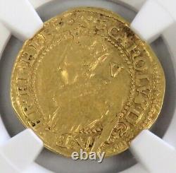(1628 1629) Gold Great Britain Crown King Charles I Tower Mint Coin Ngc Au 53