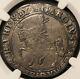 1633-34 Great Britain England 1/2 Half Crown Silver Coin S-2771 Ngc Xf Details