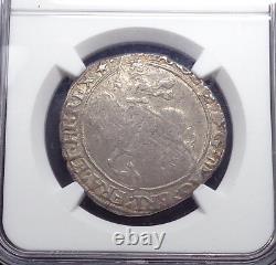 (1636-43) England AR Half-Crown of Charles I, NGC AU55