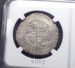 (1636-43) England AR Half-Crown of Charles I, NGC AU55