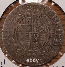 1643-4 Great Britain Half Crown York Mint Type 7 S-2869 Mintmarklion