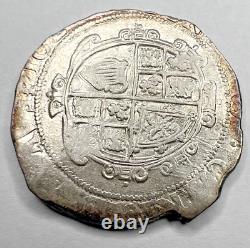 1644-45 England / Great Britain 1/2 Crown Silver Coin
