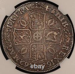 1662 Great Britain One Crown Silver Coin NGC XF Details KM# 417.1 DAV-3774