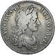 1671 Crown Charles Ii British Silver Coin