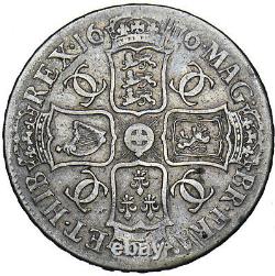 1676 Crown Charles II British Silver Coin Nice