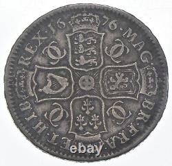 1676 Great Britain Half Crown 8143