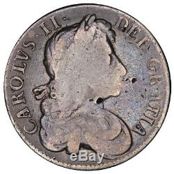 1681 crown Charles II Great Britain silver coin