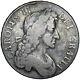 1682 Crown Charles Ii British Silver Coin