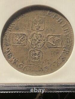1696 Great Britain Crown NGC VF20 ESC89 First Bust