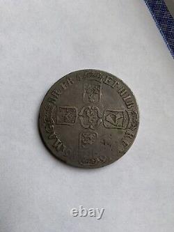 1696 Great Britain William III Crown Fine