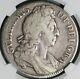 1696 Ngc F 12 William Iii Crown Silver Great Britain Third Bust Coin (21020204c)