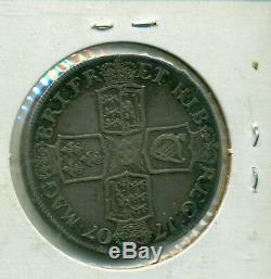 1707 Great Britain Crown Fine-VF