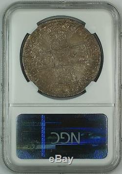 1707E Great Britain Silver Crown Coin ESC-103 Anne NGC AU-50 AKRï¾
