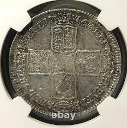 1746 1/2 Crown Ngc Xf 40 Great Britain Lima Silver George II