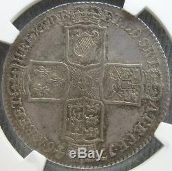 1746 Lima Great Britain 1/2 Crown Ngc Au-53