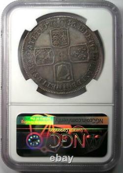1746 Lima Great Britain England George II Crown Coin Certified NGC VF35 Rare