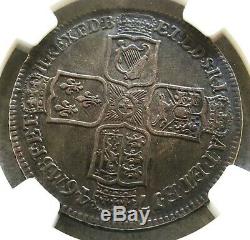 1746 Lima Silver Great Britain Crown King George II Coin Ngc Very Fine 30