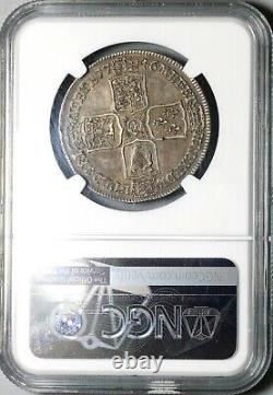 1746 NGC AU 55 George II 1/2 Crown Great Britain Spain Lima Coin (21110101C)