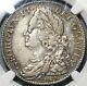1746 Ngc Vf 35 George Ii 1/2 Crown Great Britain Spain Lima Coin (20102301c)