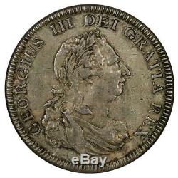 1804 Great Britain George III Silver 5 Shillings (Dollar) KM. Tn1 XF