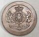 1810, Great Britain, George Iii. Crown-sized Silver King's Theatre Pass. 35gm
