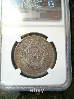 1817 Great Britain 1/2C Crown Bull Head Silver Coin George III NGC VF-20