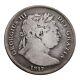 1817 Great Britain George Iii Large Head 1/2 Crown Old English Silver 3j