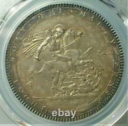 1818 GREAT BRITAIN CROWN PCGS AU58 /Wings S-3787 LIX EDGE #S272 (IMTXHF)