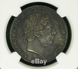 1818 LVIII Great Britain Crown NGC AU55 Almost Uncirculated Silver