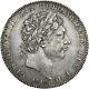 1819 Lix Crown George Iii British Silver Coin Very Nice