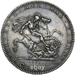 1820 Crown George III British Silver Coin Nice