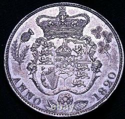 1820 Great Britain Half Crown Georgius IIII KM#626 illuminated pictures A29-360