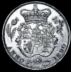 1820 Great Britain Half Crown Georgius IIII KM#626 illuminated pictures A29-360