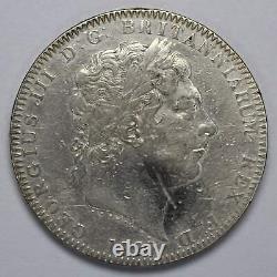 1820 Great Britain Silver Crown XL George III Circ 70558A