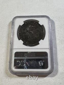 1820 LX Great Britain Crown Graded VF 25 by NGC Low Mintage Chipped Holder