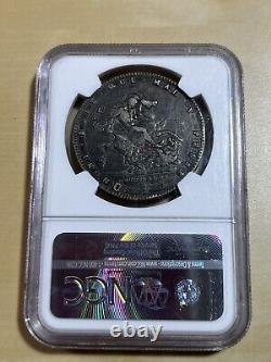 1820 LX Great Britain Crown Graded VF25 by NGC Low Mintage Chipped Holder
