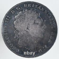 1820 LX Great Britain (King George III) Crown Silver Coin