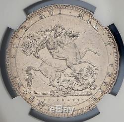 1820 LX Great Britain Silver Crown KM# 675 S. 3787 NGC UNC George III