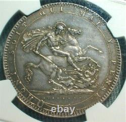 1820 LX Great Britain Silver Crown NGC AU 58 (#224)