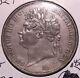 1821 Great Britain Choice Extra Fine Xf Silver Crown S-3805