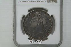 1821 Great Britain Crown George IV Secundo NGC VF 20 Graded