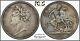 1821 Great Britain Crown Pcgs Vf30 Very Fine Silver Uk Vintage Classic Coin
