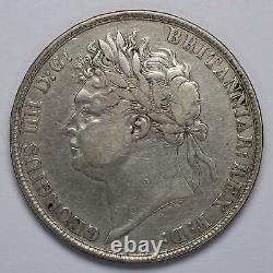 1821 Great Britain Silver Crown George IV Circ 70556A