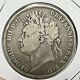 1821 Great Britain Silver King George One Crown Better Grade