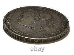 1822 Great Britain Silver 1 Crown George IV KM# 680.1