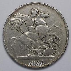 1822 Great Britain Silver Crown George IV Circ