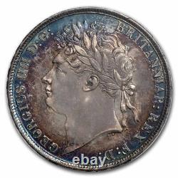 1822 Great Britain Silver Crown George IV MS-60 PCGS (Tertio) SKU#281886