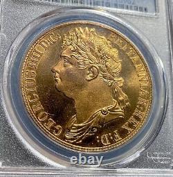 1830 Great Britain George IV Wales, Brass Crown Retro Issue, PCGS MS-68