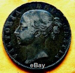 1844 Great Britain Crown Young Bust of QUEEN VICTORIA